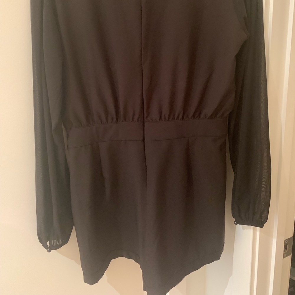 Motel Rocks formal black romper - Picture 2 of 5